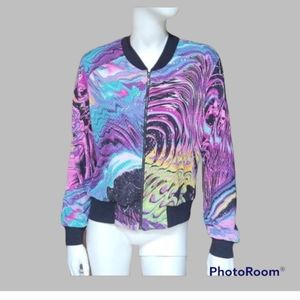 WOMENS Evening JACKET Size M Multi Color